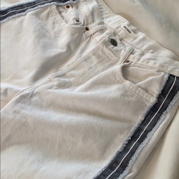 GRLFRND high waisted white jeans - Picture 2 of 5